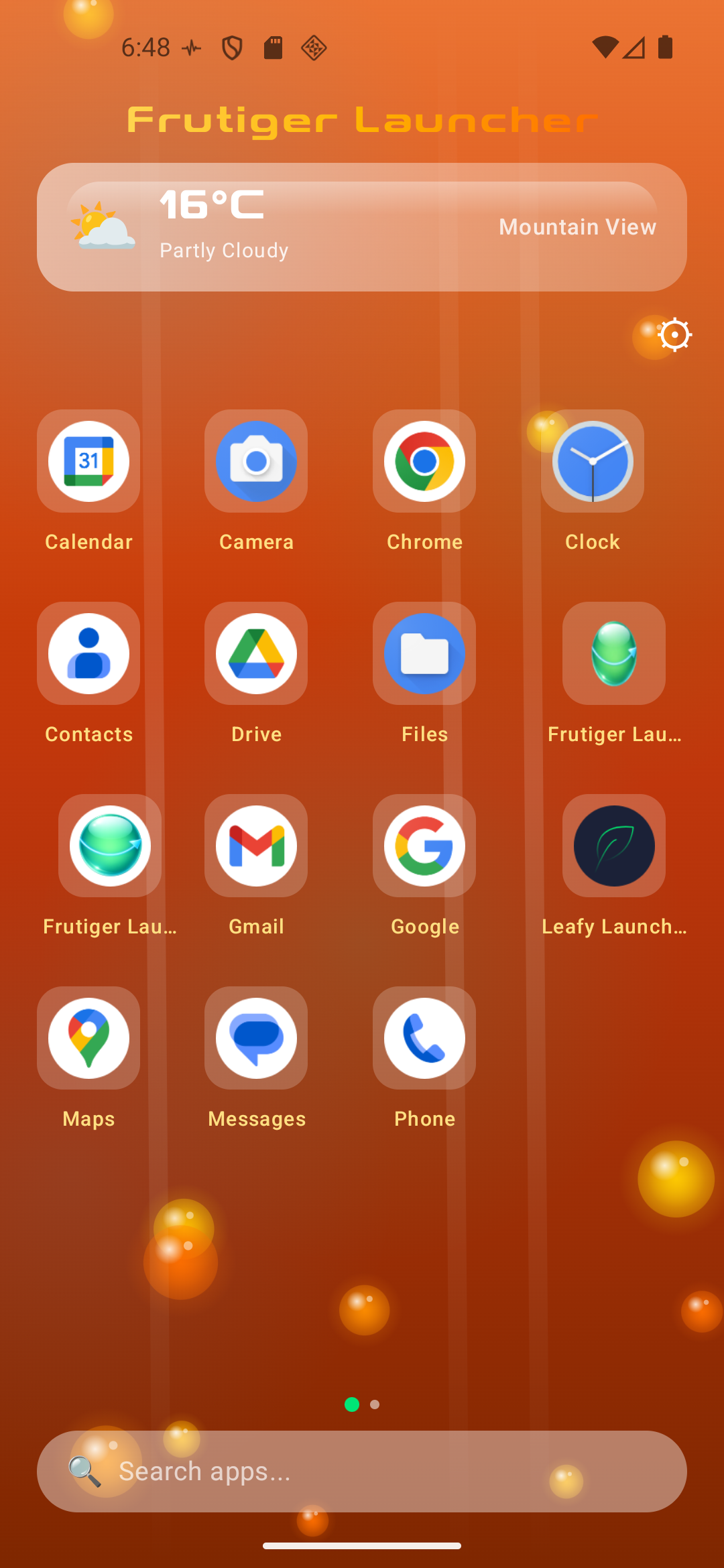 Dorfic theme screenshot